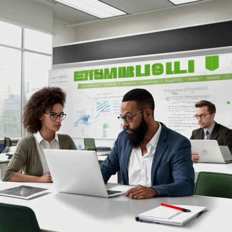 Teilnehmende bei einem IT-Sicherheitsseminar